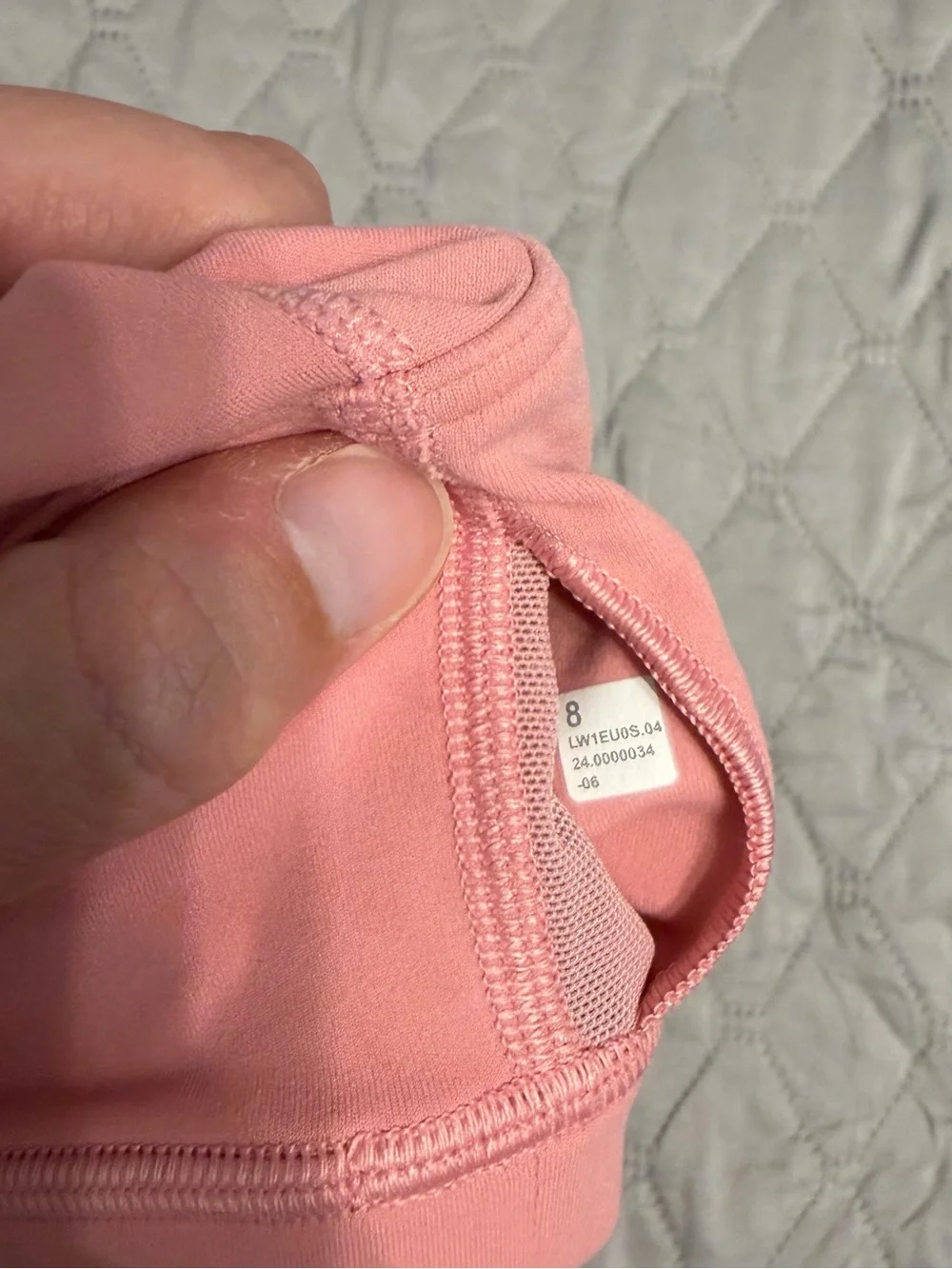 lululemon athletica Align Cropped Cami Tank Top Pink - Size 8
